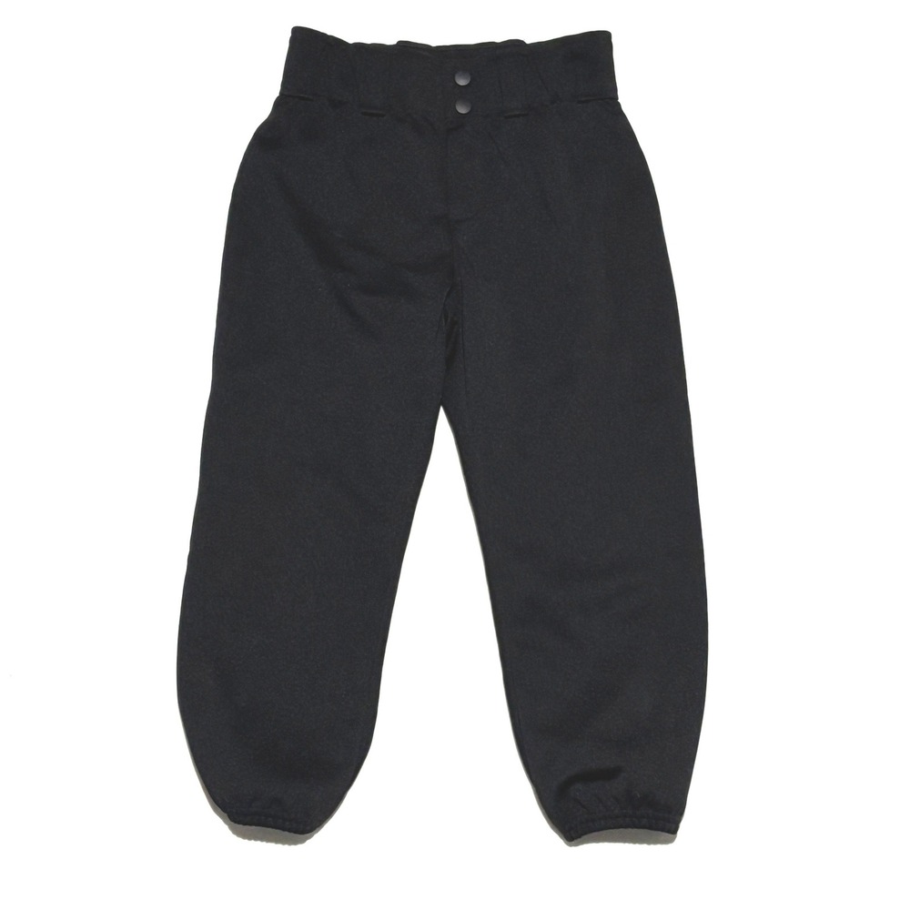 Stelle Baseball Pants Kids Large Black Excellent Elastic Cuff Sports‎ Gear